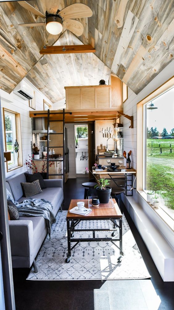 Tiny house con mucha luz
