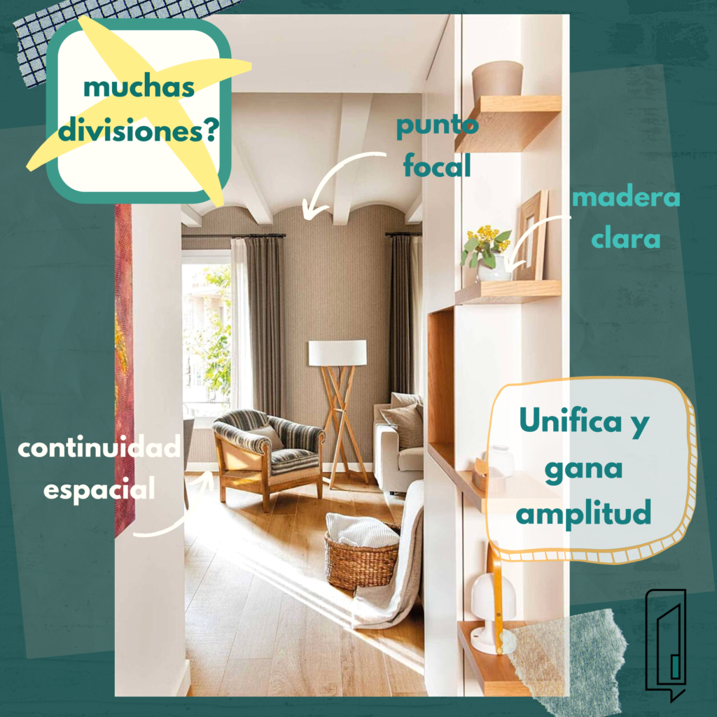 unificar espacios